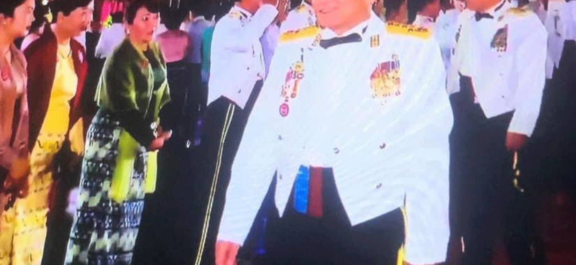 මියන්මාර් හමුදා නායකයාගෙන් තානාපතිවරුන්ට සුපිරි සාදයක්