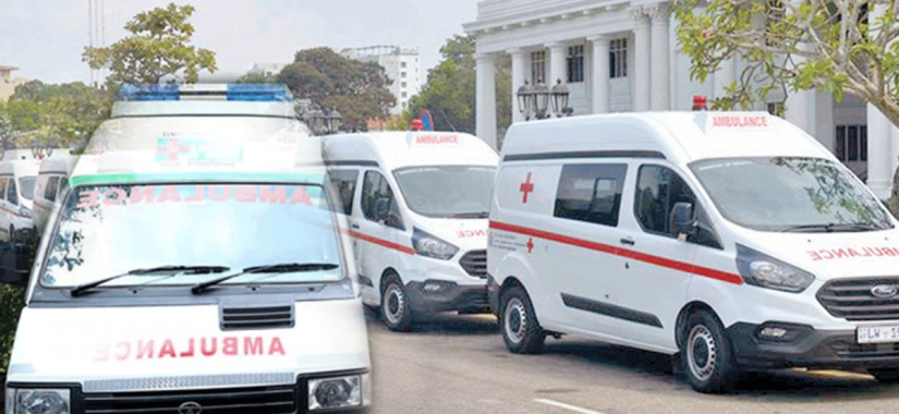 අධිවේගී මාර්ගවල ගිලන් රථ ධාවනය නොමිලේ